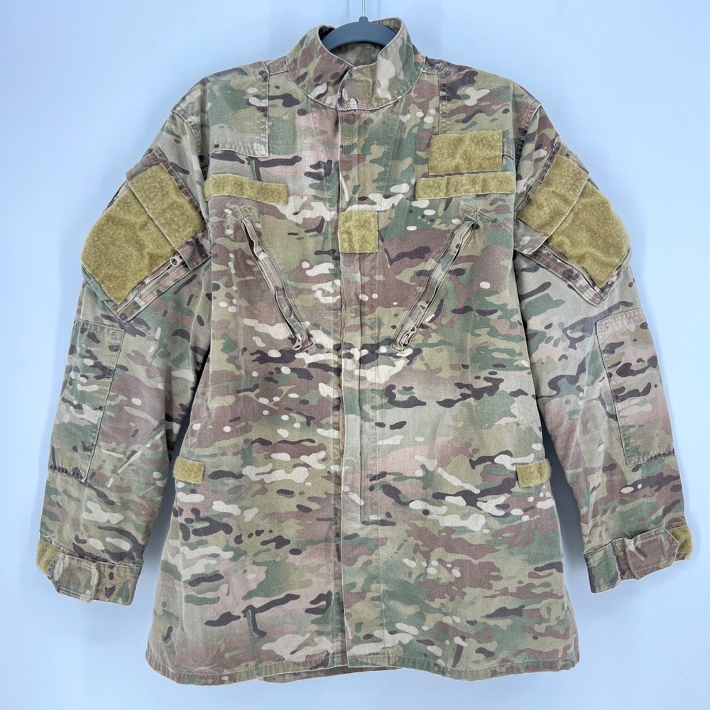 DRIFIRE FR Combat Shirt MD/R Multicam‎ OCP Full Zip Flame Resistant USA Military